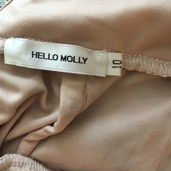 Hello Molly white/nude dress - Picture 5 of 8